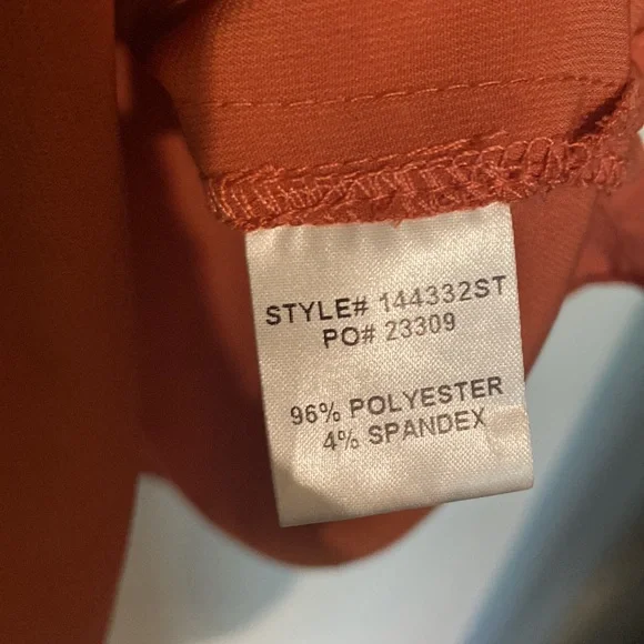 Skies are Blue Women’s plus size 2x rust color perfect for fall EUC - Picture 8 of 15